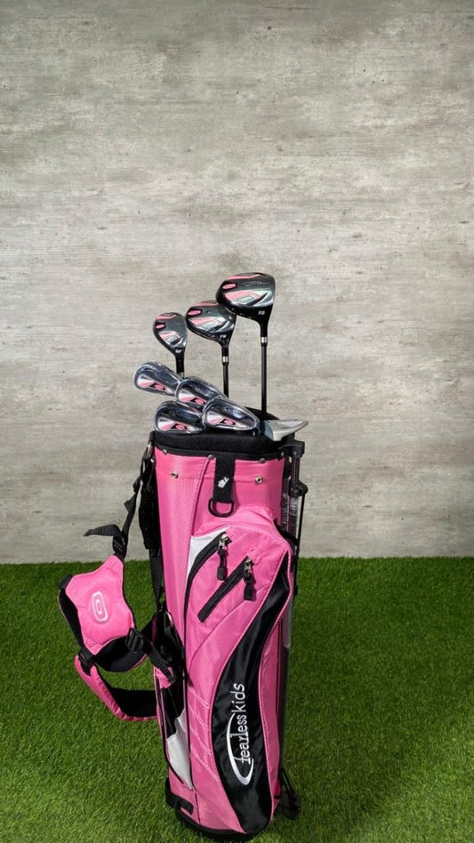Brand New Pink Fearless Kiddies (11 - 13) Golf Set - WeBuyClubz