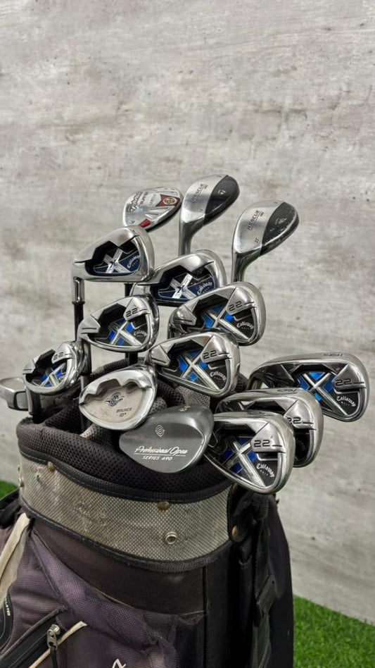 Callaway X - 22 and X - 18 Left Handed Golf Set - WeBuyClubz