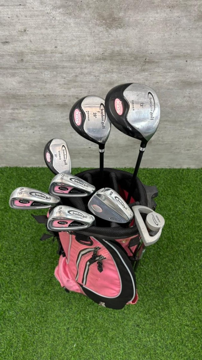 Fearless Golf Kids Pink (10 - 12) Junior Golf Set - WeBuyClubz