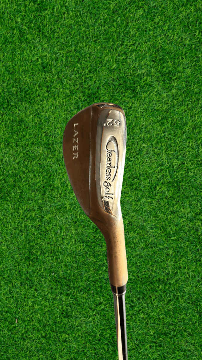 Fearless Lazer Copper 52° Gap Wedge Steel Stiff Flex - WeBuyClubz