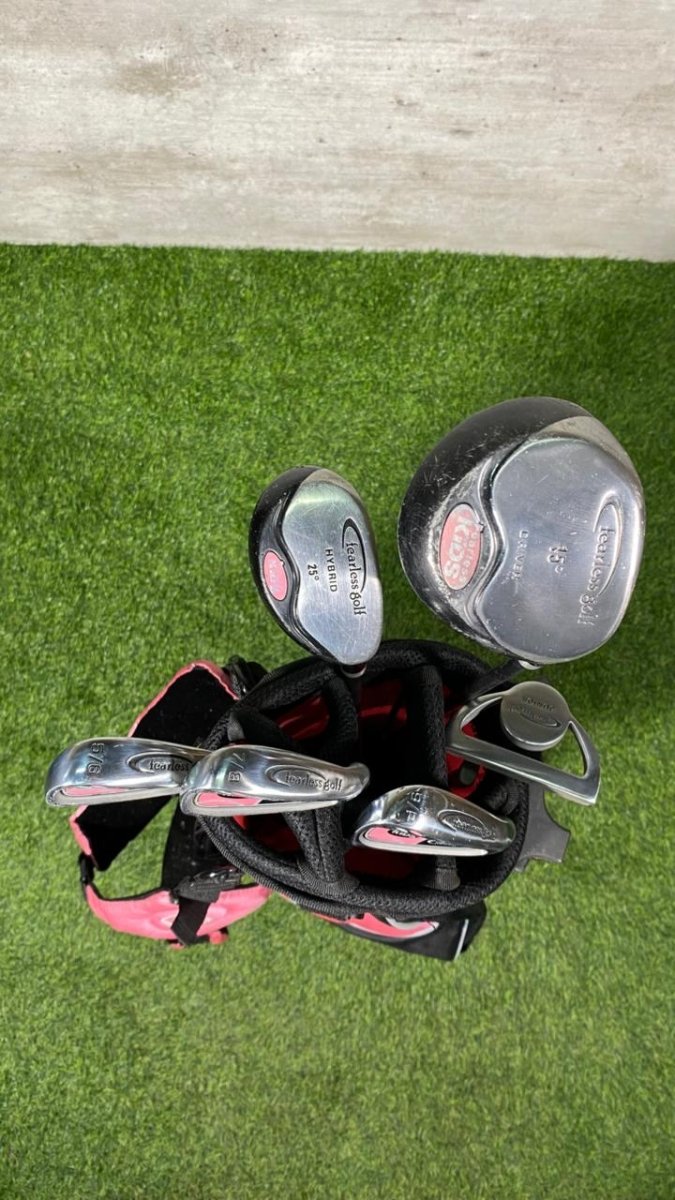 Fearless Pink Girls Junior (7 - 9) Golf Set - WeBuyClubz