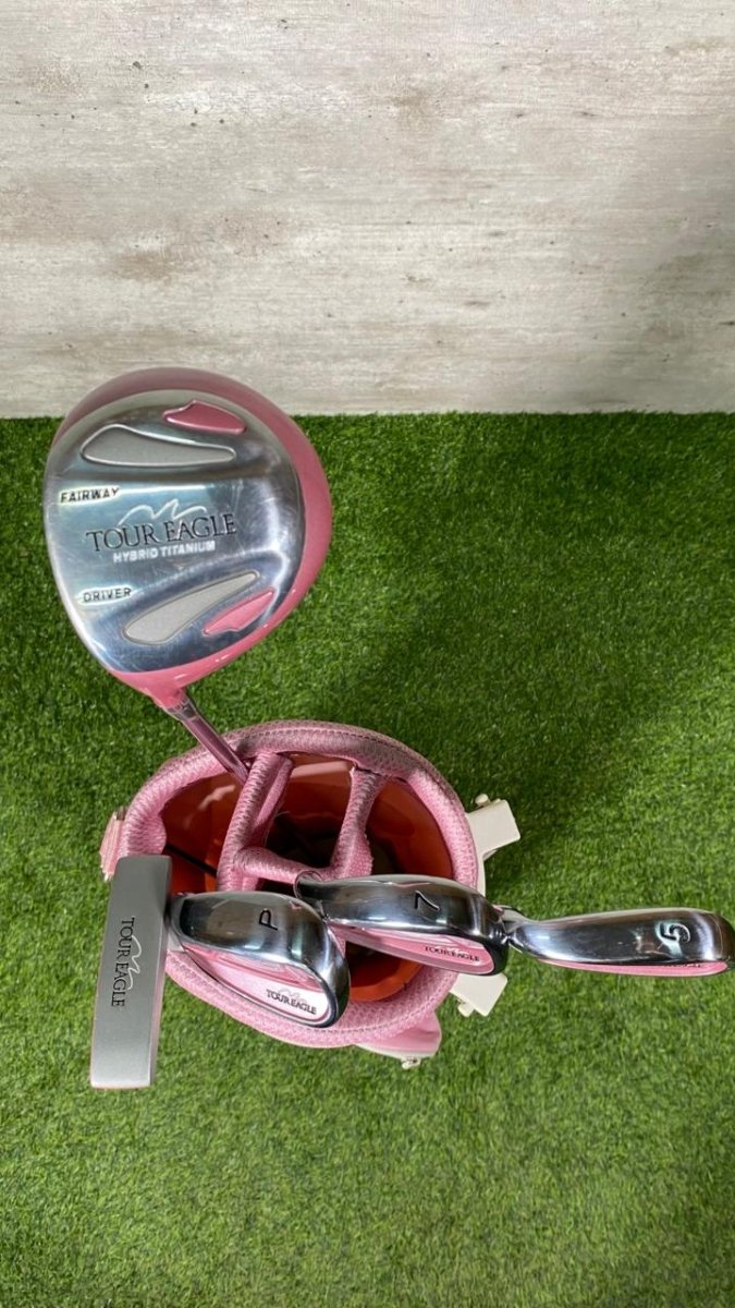 Kids Tour Eagle Junior (11 - 13) Pink Golf Set - WeBuyClubz