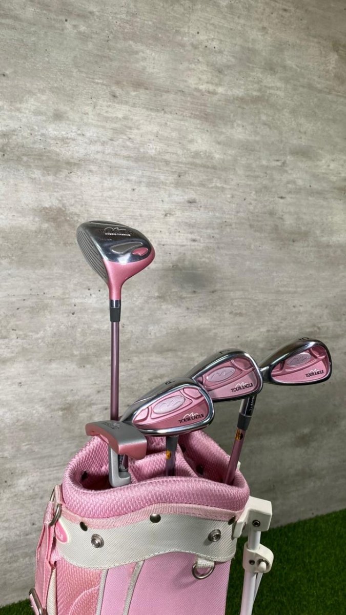 Kids Tour Eagle Junior (11 - 13) Pink Golf Set - WeBuyClubz
