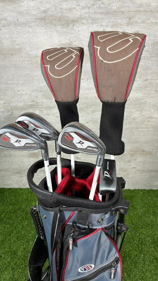 Kids Wilson Deep Red (11 - 13) Golf set - WeBuyClubz