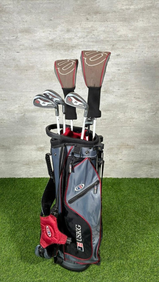 Kids Wilson Deep Red (11 - 13) Golf set - WeBuyClubz
