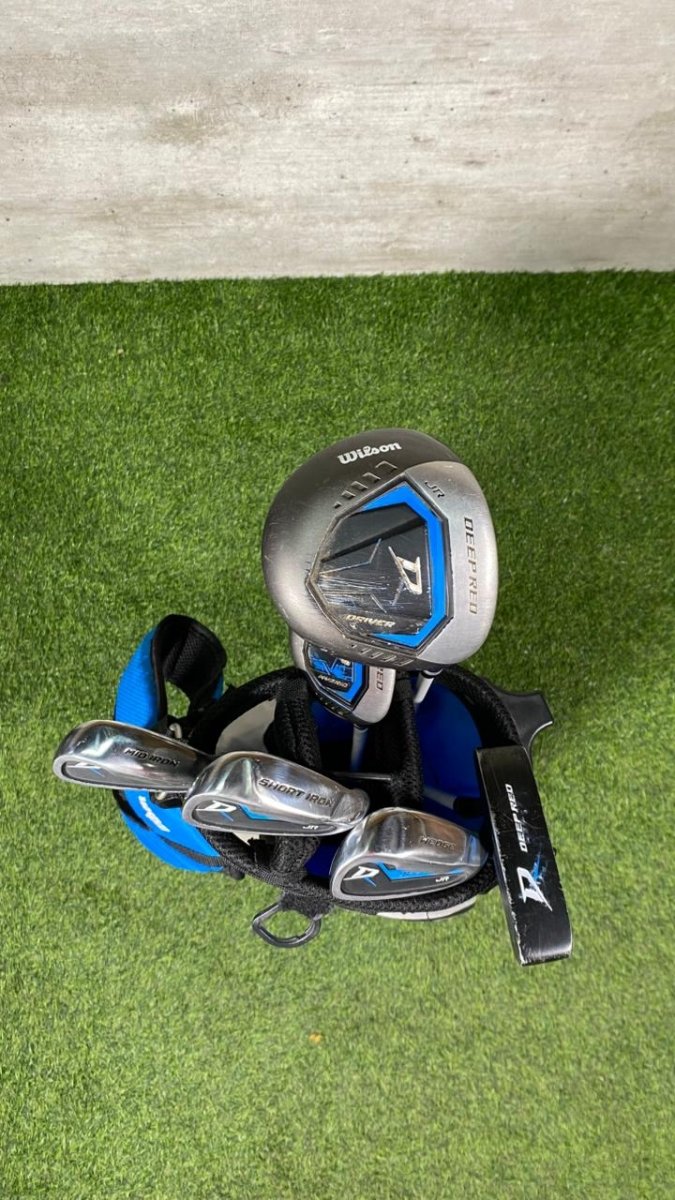 Kids Wilson Deep Red (5-7) Golf Set - WeBuyClubz