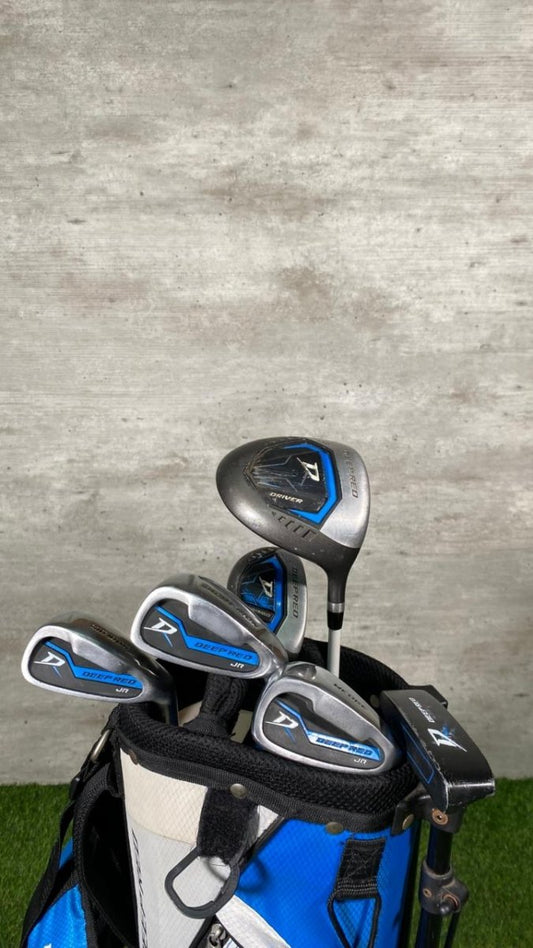 Kids Wilson Deep Red (5-7) Golf Set - WeBuyClubz