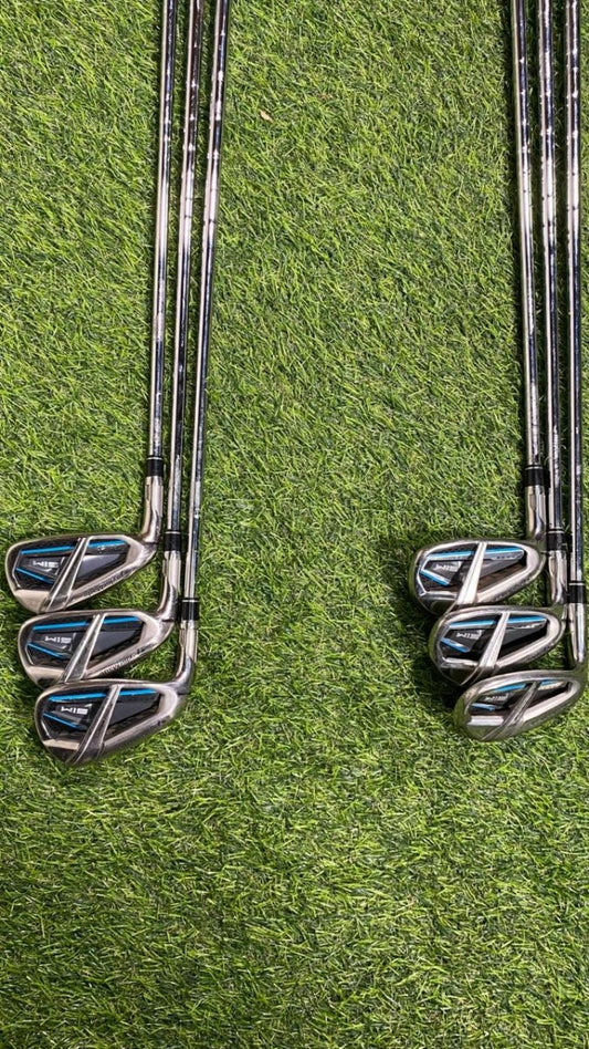 Left hand TaylorMade SIM Max (13 - 15) Iron Set - WeBuyClubz