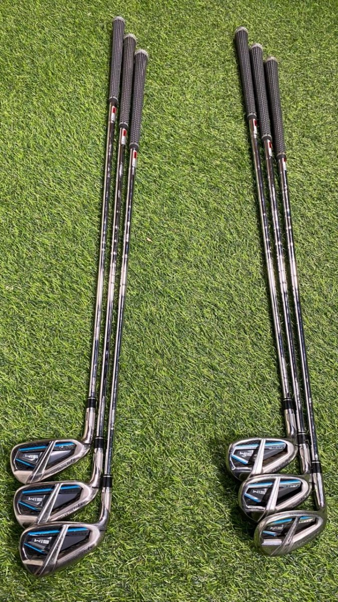 Left hand TaylorMade SIM Max (13 - 15) Iron Set - WeBuyClubz