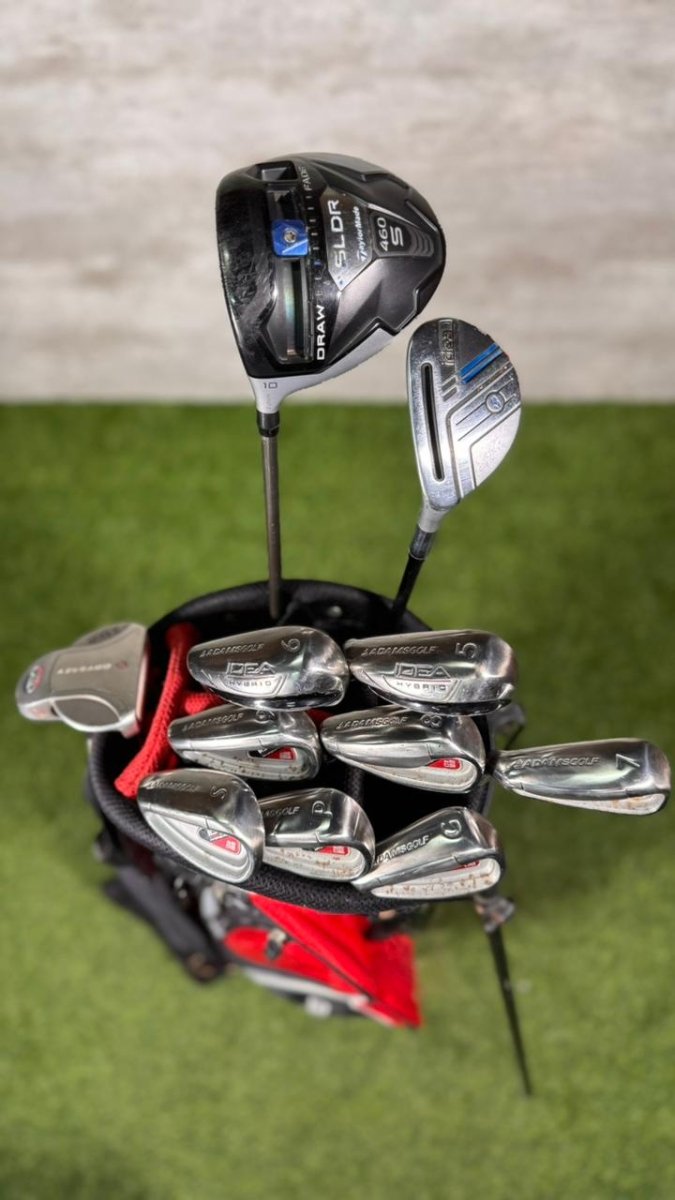 Left Handed Adamsgolf Idea Hybrid Golf set - WeBuyClubz