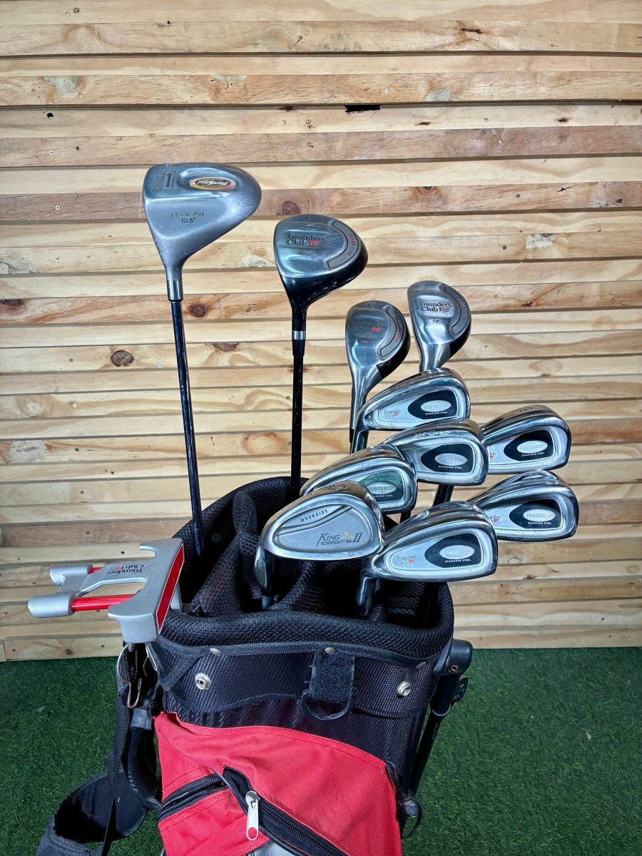 Left Handed Founders Club Power Step Golf set - WeBuyClubz