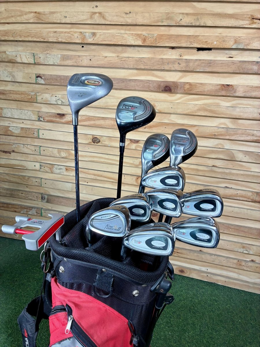 Left Handed Founders Club Power Step Golf set - WeBuyClubz