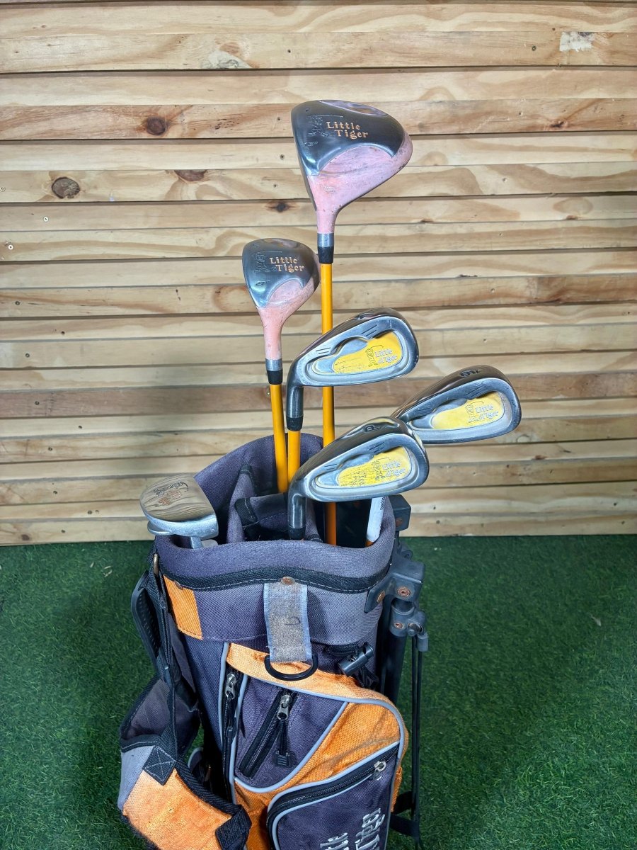 Left - Handed Little Tiger Golf Set (ages 7 - 10) - WeBuyClubz