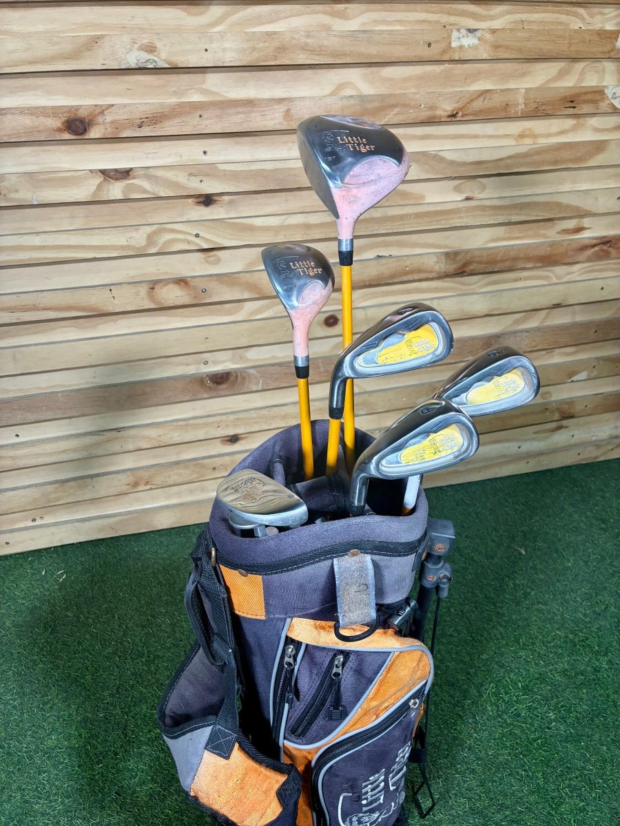 Left - Handed Little Tiger Golf Set (ages 7 - 10) - WeBuyClubz