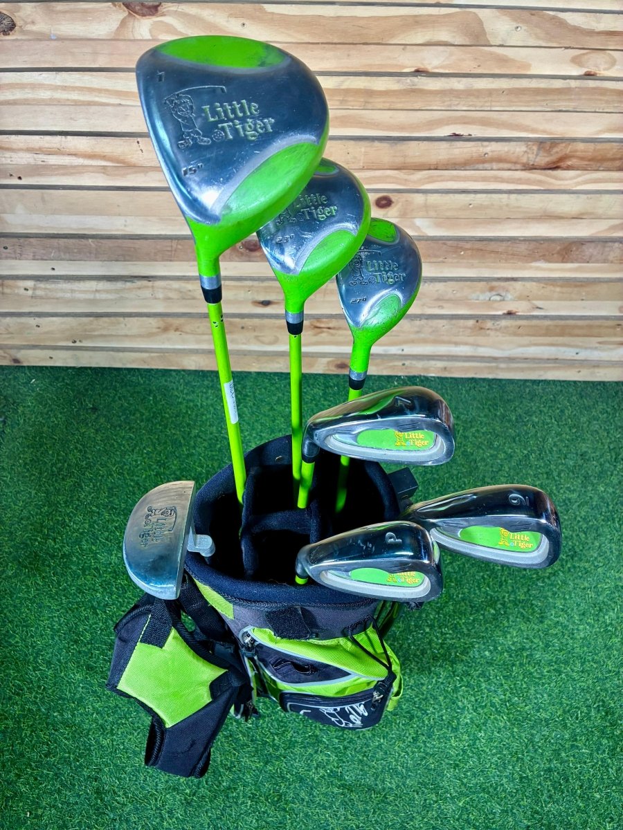 Left - Handed Little Tiger Kids Golf Set age 9 - 11 - WeBuyClubz