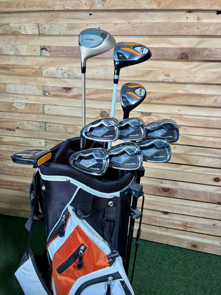 Left Handed Powerbilt F3 Golf set - WeBuyClubz
