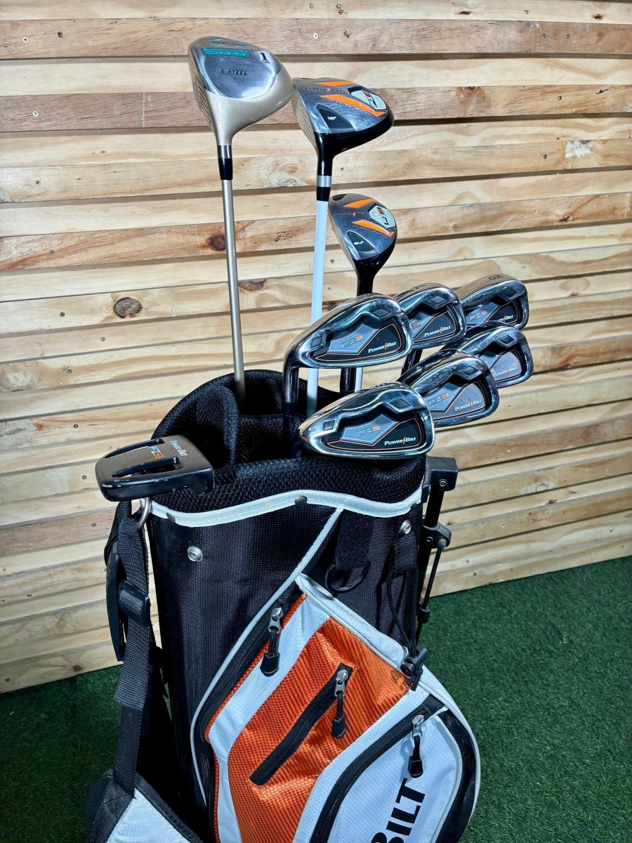 Left Handed Powerbilt F3 Golf set - WeBuyClubz
