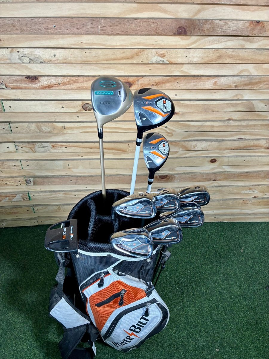 Left Handed Powerbilt F3 Golf set - WeBuyClubz
