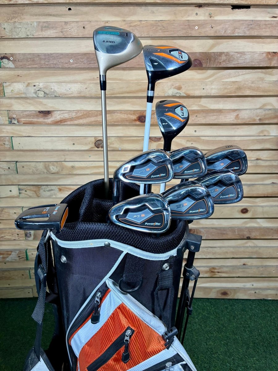 Left Handed Powerbilt F3 Golf set - WeBuyClubz