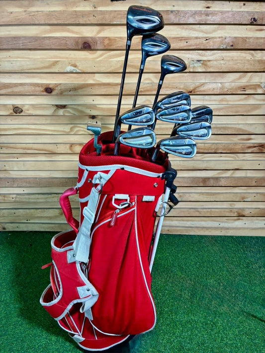 Left Handed Powerbilt Grandslam Golf Set - WeBuyClubz