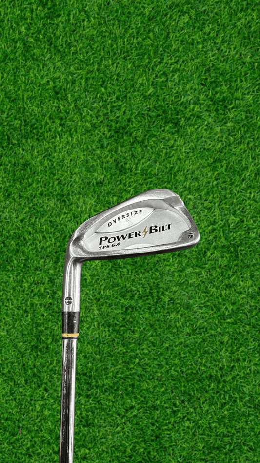 Left Handed Powerbilt TPS Oversize 6.0 5 - Iron - WeBuyClubz