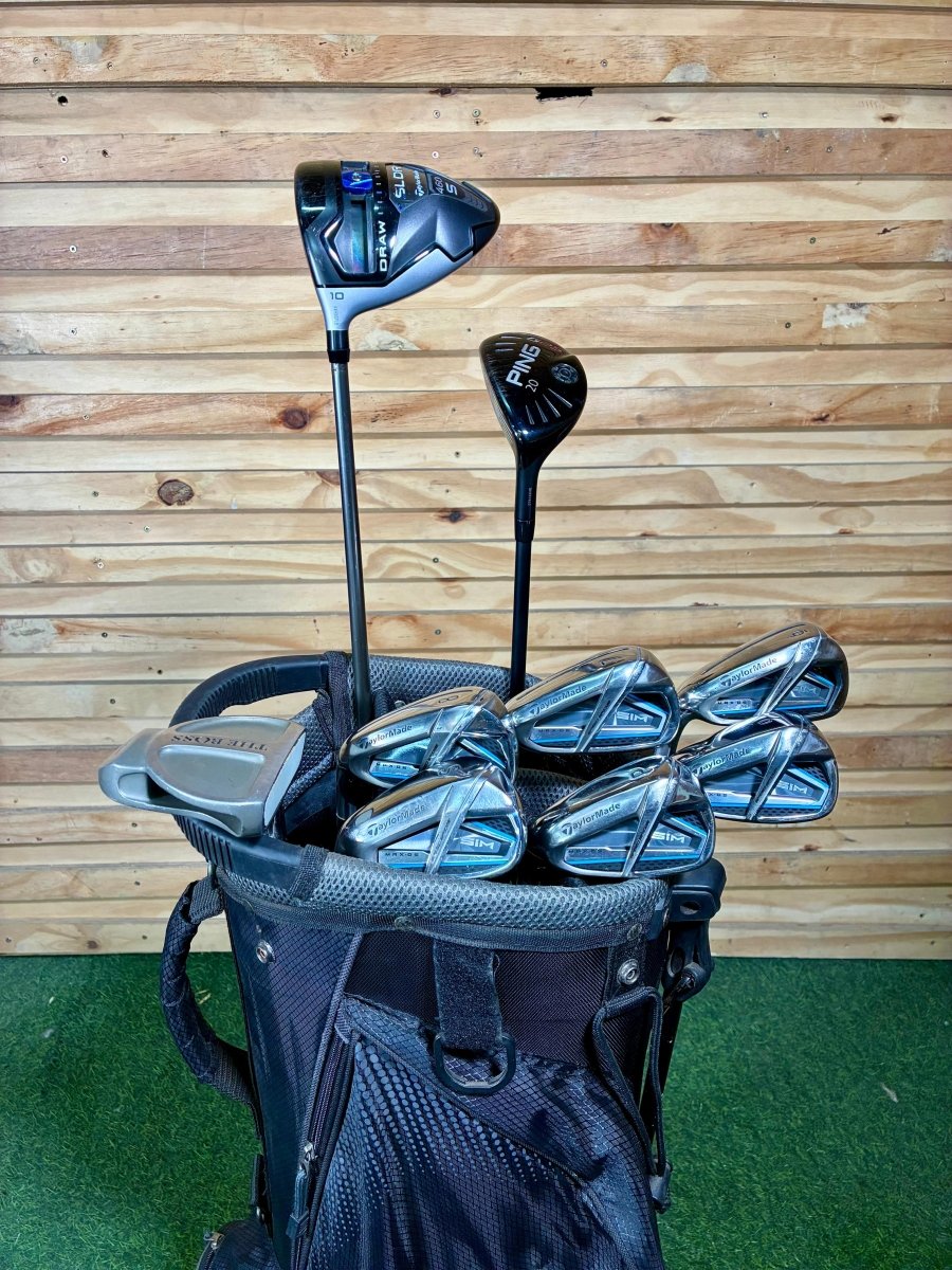 Left - Handed Taylormade Sim Golf Set - WeBuyClubz