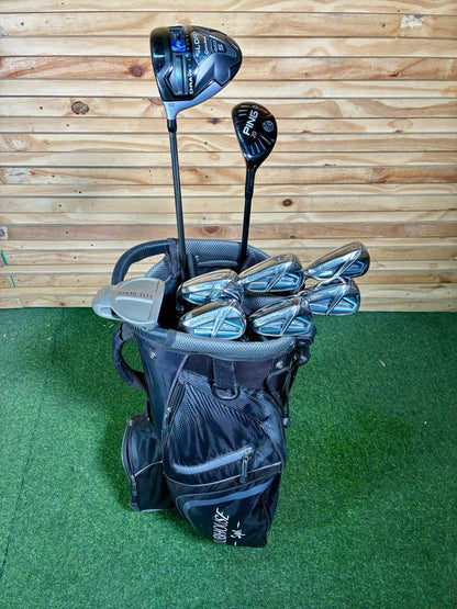 Left - Handed Taylormade Sim Golf Set - WeBuyClubz