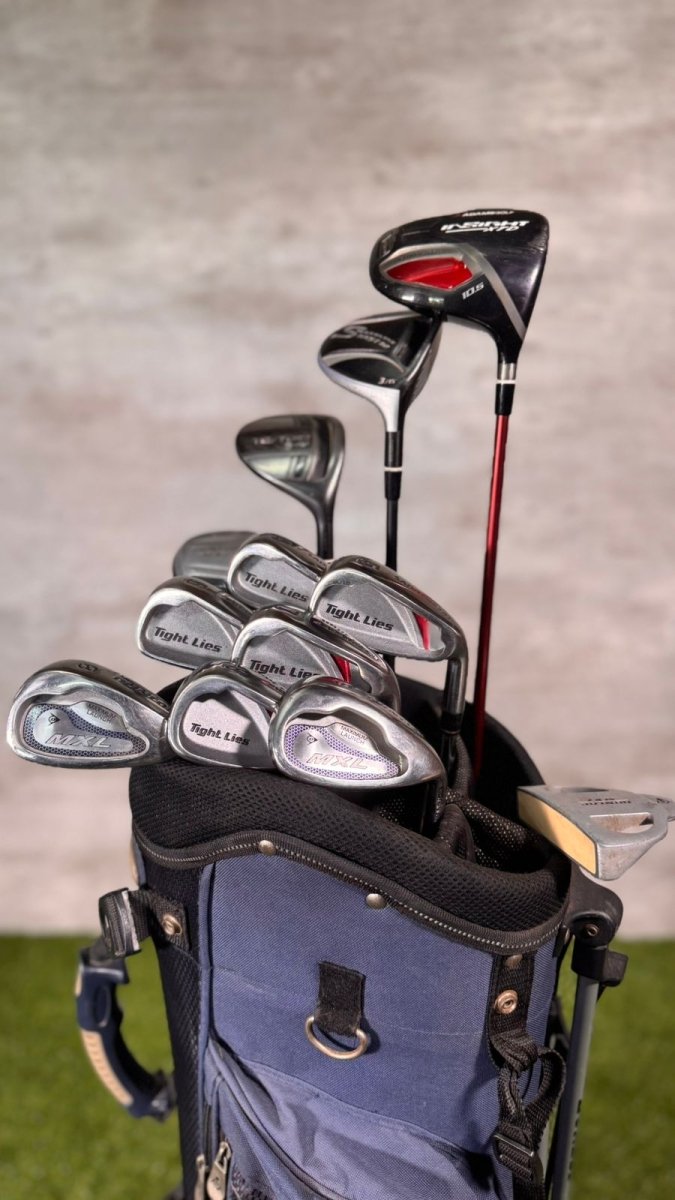 Mixed Dunlop MXL & AdamsGolf Tight Lies Golf Set - WeBuyClubz