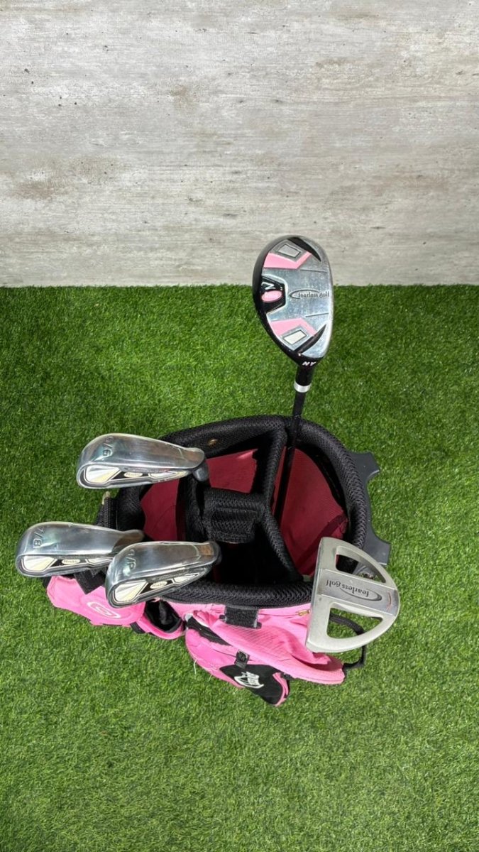 Pink Fearless Kids (11 - 13) Golf set - WeBuyClubz