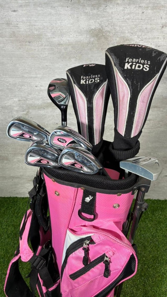 Pink Kids Fearless (11 - 13) Golf set - WeBuyClubz