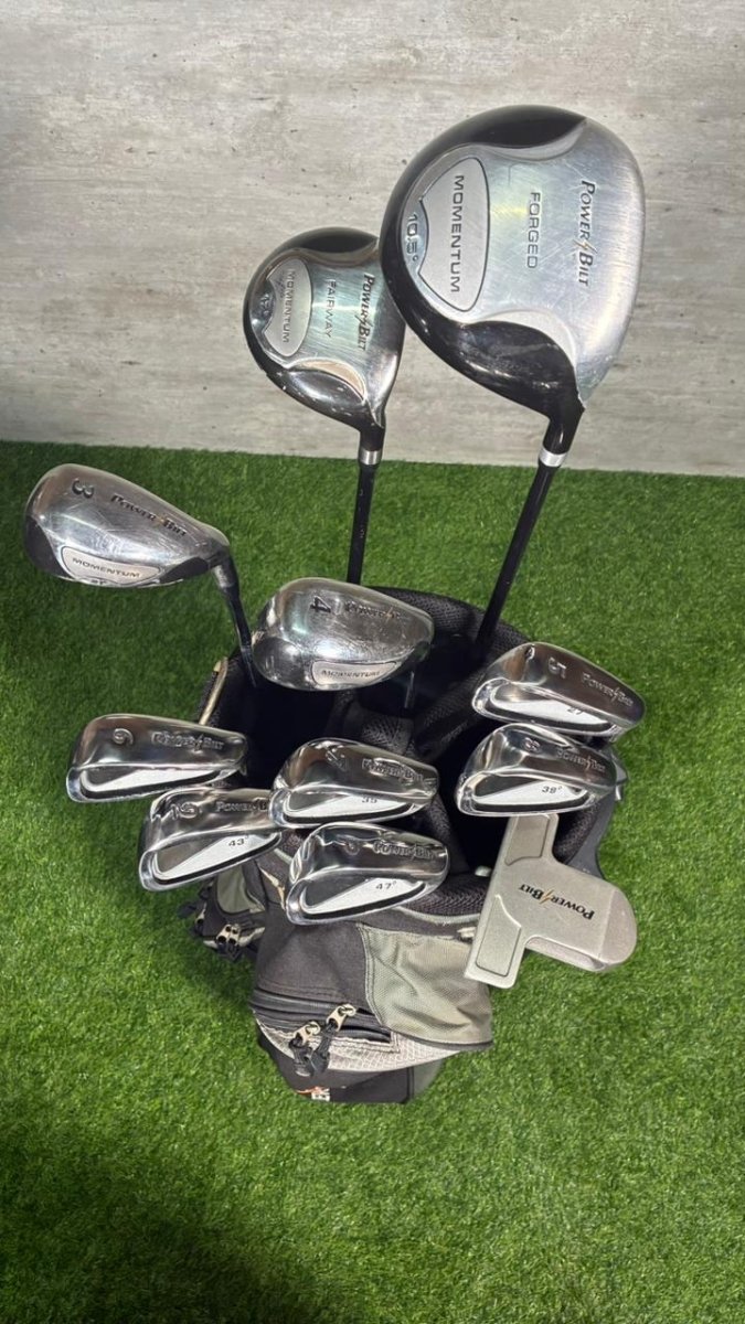 ゴルフ アイアン セット Power Bilt MOMENTUM GA-1500 Powerbilt Momentum Golf Set – WeBuyClubz