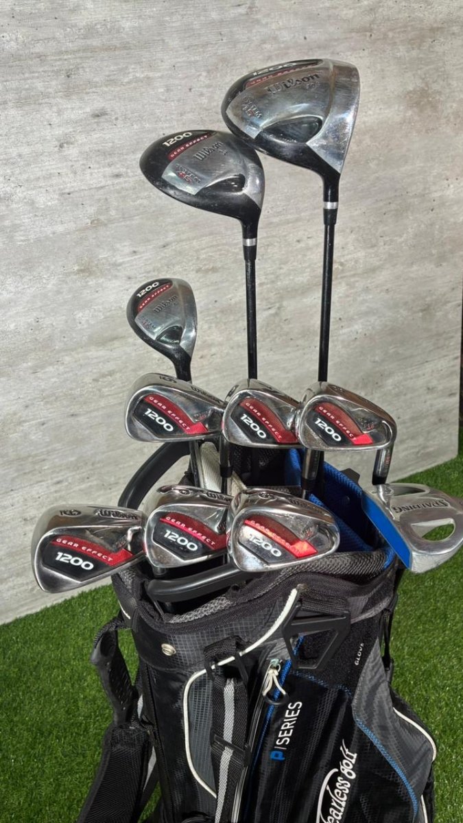 Wilson 1200 Gear Effect + 2 Wheel Cart duo Deal - WeBuyClubz