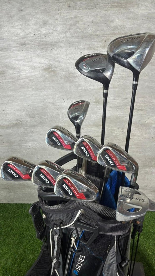 Wilson 1200 Gear Effect + 2 Wheel Cart duo Deal - WeBuyClubz