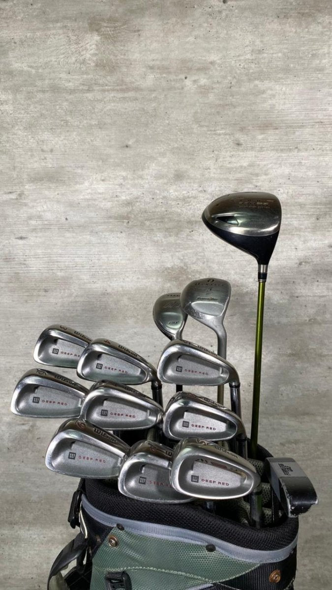 Wilson Deep Red Mixed Golf Set - WeBuyClubz