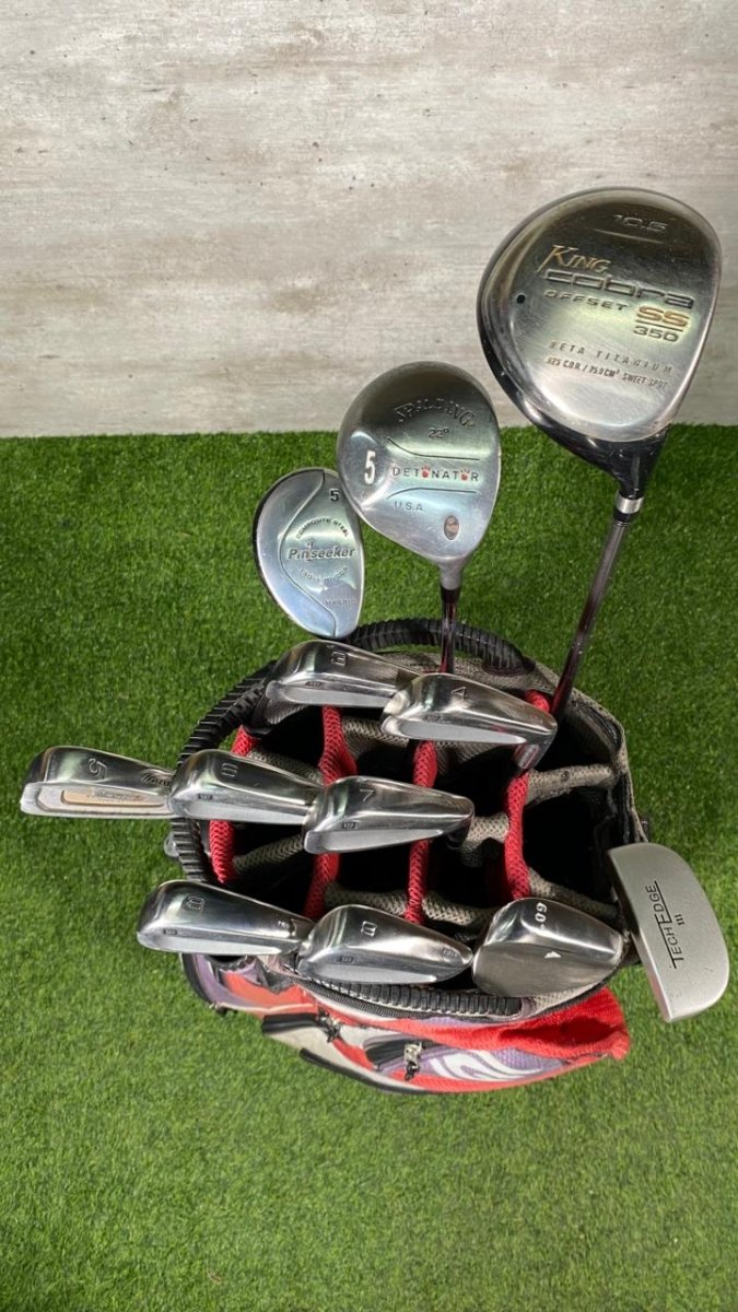 Wilson Deep Red Tour All - In - One Golf Set - WeBuyClubz